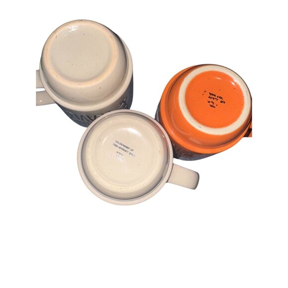 Cinnamon & Spice Orange Ceramic Mug 14oz Microwave & Dishwasher Safe Fall Theme - Picture 4 of 8